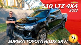 Chevrolet S10 LTZ 2023 Turbo Diesel  Supera Hilux Ranger e Frontier [upl. by Eadnus]