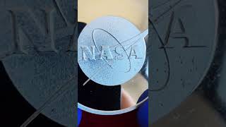 NASA Silver Moon Coin moon space astronaut gold silver shorts money investing nasa [upl. by Conley]