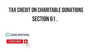 How to make charitable donations taxdeductible [upl. by Alyakim]