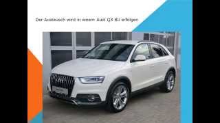 Audi Q3 Innenraumfilter Pollenfilter wechseln [upl. by Keverne88]