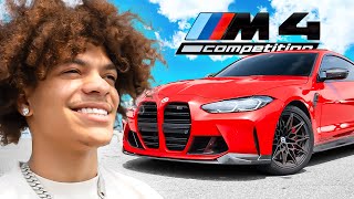 BUYING A BMW M4 COMPETITION AT 19 [upl. by Elrebma]