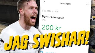 PONTUS JANSSON SWISHAR SOSSAR  CSGO med ArgaSkånskaMän amp co [upl. by Rj673]