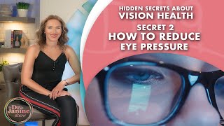 Hidden Secrets Vision Health  How to Reduce Eye Pressure –Dr J9 Live [upl. by Noid]