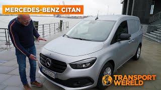 De MercedesBenz Citan 2022  RTL Transportwereld [upl. by Atteynek]