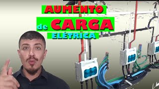 Aumento de Carga Elétrica vídeo 1 [upl. by Esiuqcaj]