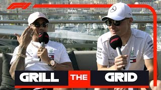 Mercedes Lewis Hamilton And Valtteri Bottas  Grill The Grid Truth Or Lie [upl. by Rehnberg]