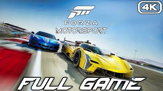 FORZA MOTORSPORT Gameplay Walkthrough FULL GAME 4K 60FPS No Commentary [upl. by Anais]