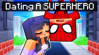 Dating a SUPERHERO in Minecraft [upl. by Nigle]