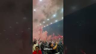 🚩La hinchada americana siempre está presente Bucaramanga es del ROJO shortvideo americadecali [upl. by Hteazile]