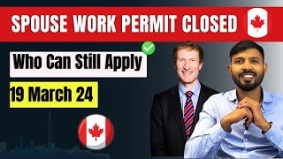 Canada Stopped Spousal Open Work Permit  Biggest Canada Visa Update 2024 [upl. by Korman]