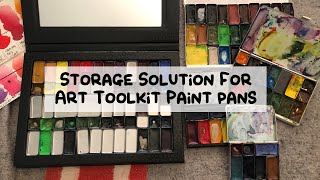 Storage Solution for Art Toolkit Paint Pans [upl. by Noelyn371]