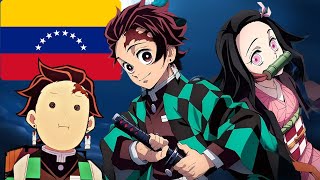 kimetsu No Yaiba VENEZOLANO Resumen 1ra Temporada 👺 Latino Gracioso 🤣🤣🤣 2023 [upl. by Westley]