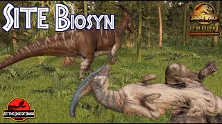 Roamers  JWE2 Jurassic Difficulty Sandbox  Site Biosyn 2 [upl. by Enimrej989]