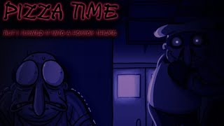 its pizza time but i turned it into a horror theme slowedpitched down [upl. by Anaela]