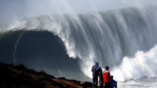 8 or 80  Surfing the Monster Wave in Nazaré  Big Wave Trailer [upl. by Koval]