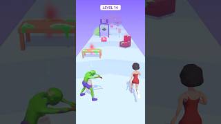 Zombie Couple Game Level 14 ytshorts [upl. by Elwaine]