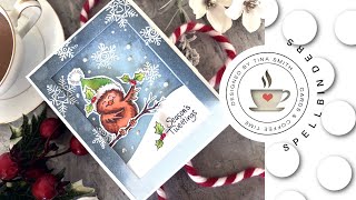 Try It Out Tuesday  Stampendous FransFormers Snow Birds  WinterHoliday Scene [upl. by Gianni]