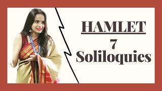 Hamlet 7 Soliloquies  Hamlet Soliloquies Explanation of William Shakespeare [upl. by Nirrej]