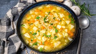 Celeriac Soup with Pearl Barley [upl. by Izzy]