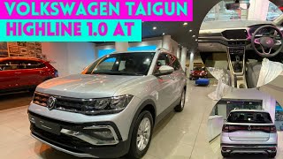 Volkswagen Taigun Highline 2024  Taigun Updated Features in 2024  Taigun Second Top Model [upl. by Marlea]