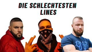 ❌ Die schlechtesten Deutschrap Lines mit Sun Diego Kollegah uvm ❌ [upl. by Devinna]