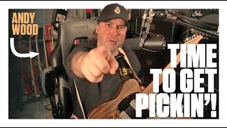 Andy Wood More bluegrassstyle alternate picking for rock [upl. by Okkin102]