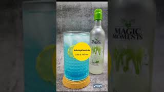 Blue Lagoon Vodka cocktail 🔥🔥🍸 [upl. by Nirrok]