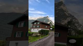 Swiss village view ❤️❤️ travel swissalps swiss [upl. by Urial]