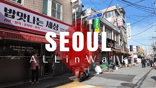 BongcheondongSharosugil  韓国ソウル奉天洞シャロスキル  봉천동샤로수길  Seoul Travel  서울  Korea  4K Video [upl. by Kylila]