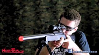 Spring ZM51 Bolt Action Sniper Rifle  Video Airsoft Review [upl. by Ecirted]