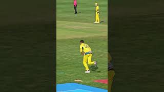 Starc bowling at HPCA Dharamshala crowd viewrcbunbox rcb newzelandvsausipl rcbvscsk [upl. by Jehial]