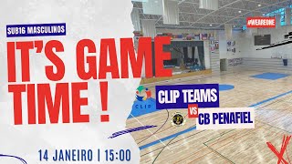 CLIP Teams vs CB Penafiel  Sub16 Masculinos [upl. by Cioffred603]