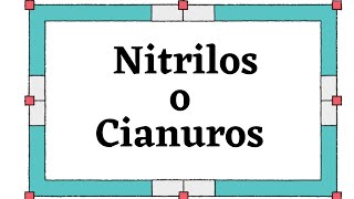 Nitrilos o cianuros cómo se formulan y nombran 1º Bach [upl. by Oruhtra]