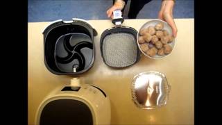 How to set up the variety cooking basket of the Philips Airfryer [upl. by Ahsienak130]