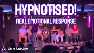 Hypnotist  Real emotional response funny [upl. by Walkling920]