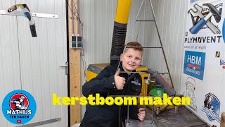 Kerstboom maken van staal [upl. by Anid]