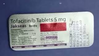 Jakseas 5mg Tablet  Tofacitinib Tablets 5mg  Jakseas Tablet Uses Side effects benefits dosage [upl. by Ailekahs]