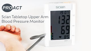 Scian Tabletop Upper Arm Blood Pressure Monitor [upl. by Ynnot]