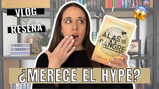 ALAS DE SANGRE 😍🔥RESEÑA y READING VLOG  Belbooks 📚 [upl. by Hecker944]