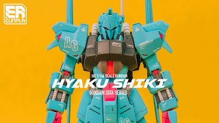 GUNPLA CUSTOM BUILD HG HYAKU SHIKI [upl. by Repotsirhc]