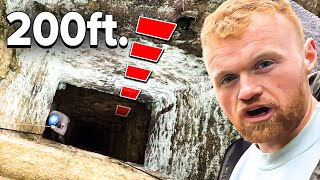 Exploring 200ft Hole in the Ground [upl. by Eatnoid]