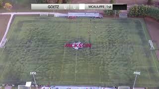 Game of the Week  McAuliffe vs Goetz Boys Soccer  102120 [upl. by Rehtaeh]