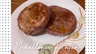 Medallones de atún Receta con 3 ingredientes saludable facil y rapida para empezar la dieta 👌🏻 [upl. by Alastair637]