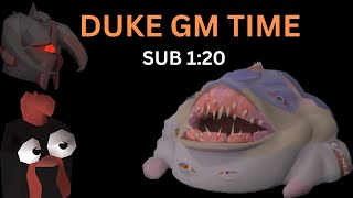 Duke Sucellus SPEED RUNNER Grandmaster Combat Achievement [upl. by Quintilla881]