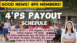 ✅4PS PAYROLL SCHEDULE RELEASE CHECK IT NOW [upl. by Philomena342]