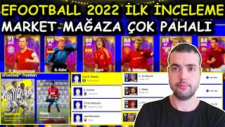 EFOOTBALL 2022 İLK İNCELEME  MARKET MAĞAZA ÇOK PAHALI amp ANTRENMAN  Efootball 2022 [upl. by Aggy245]