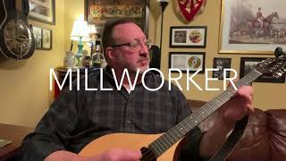 Millworker  James Taylor cover w Gold Tone BZ500 Irish bouzouki [upl. by Rodie]