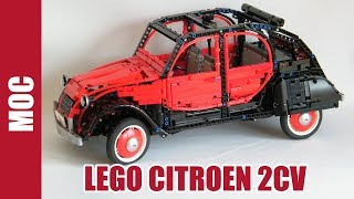 Lego Technic  Citroën 2CV Charleston [upl. by Lenad]