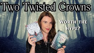 Two Twisted Crowns Review  Gothic Romantasy Book Recommendation [upl. by Nednerb645]