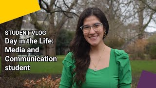 Day in the Life of a Graduate Media and Communication Student  LSE Student Vlog [upl. by Arodasi890]